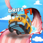 Welcome to the Drift F1 game where you show off your Drift skills through the bumpy roads full of curves. This is a game inspired by F1 racing so if you are a fan of Formula 1 racing tracks, don't miss this game.