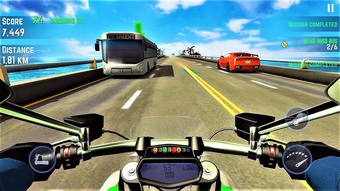 how to play traffic rider