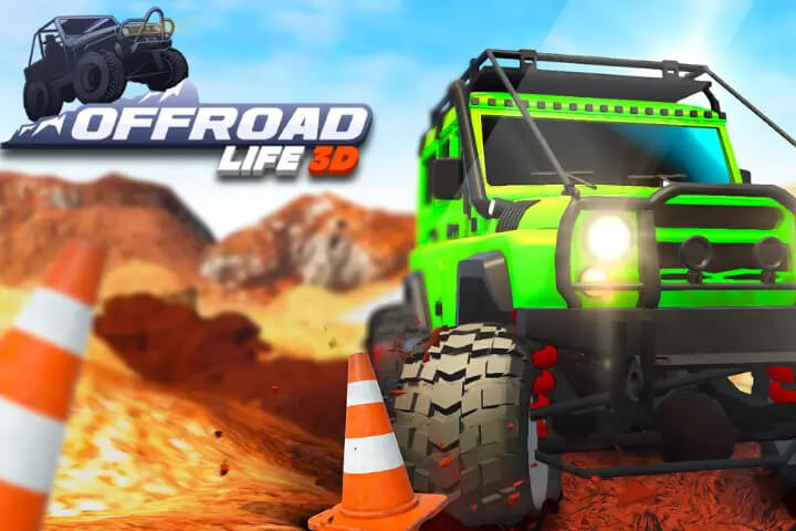 how to play Offroad Life 3D